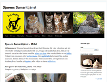 Tablet Screenshot of djurenssamarittjanst.se